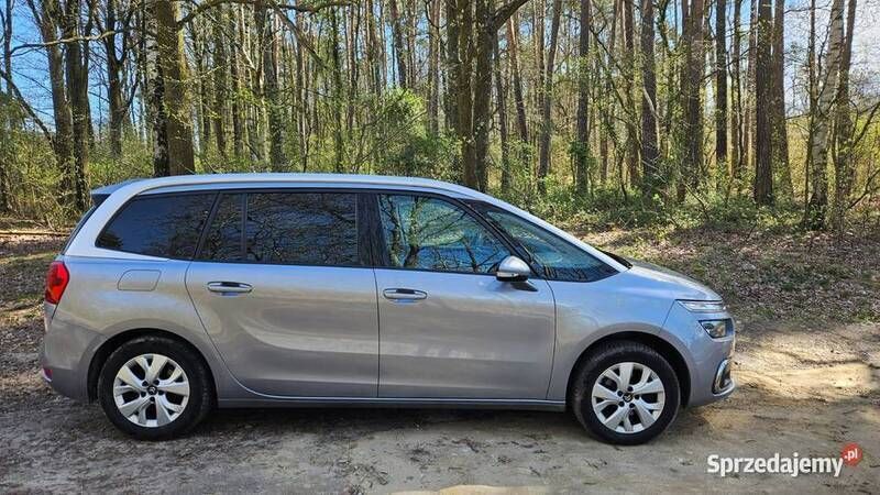 Srebrny Używany 2016 Citroën Grand C4 Picasso SELECTION Minivan | 42 900 zł (Dość drogi) - Obraz 1/4
