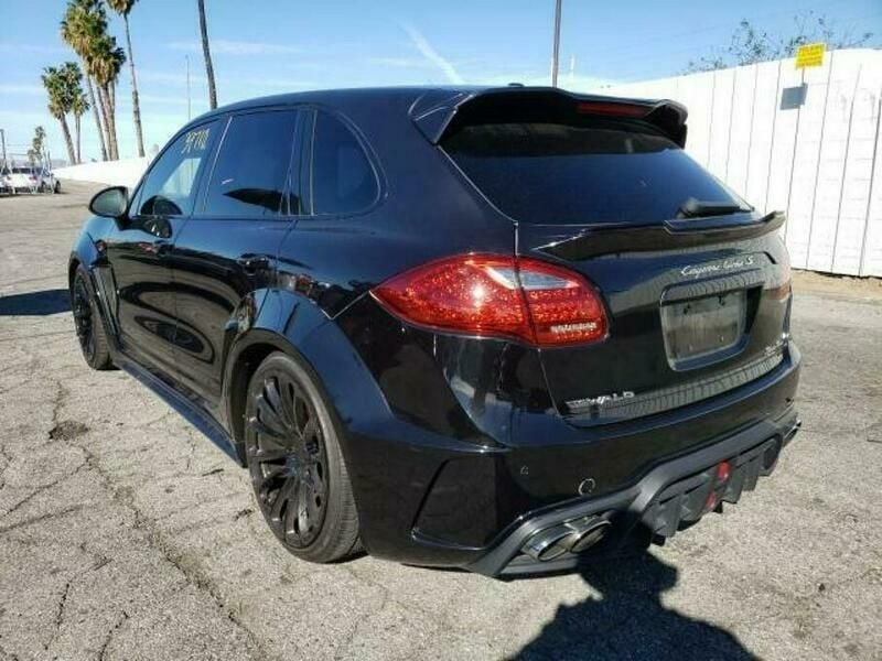 Używany Porsche Cayenne Turbo S 2011 Czarny SUV
