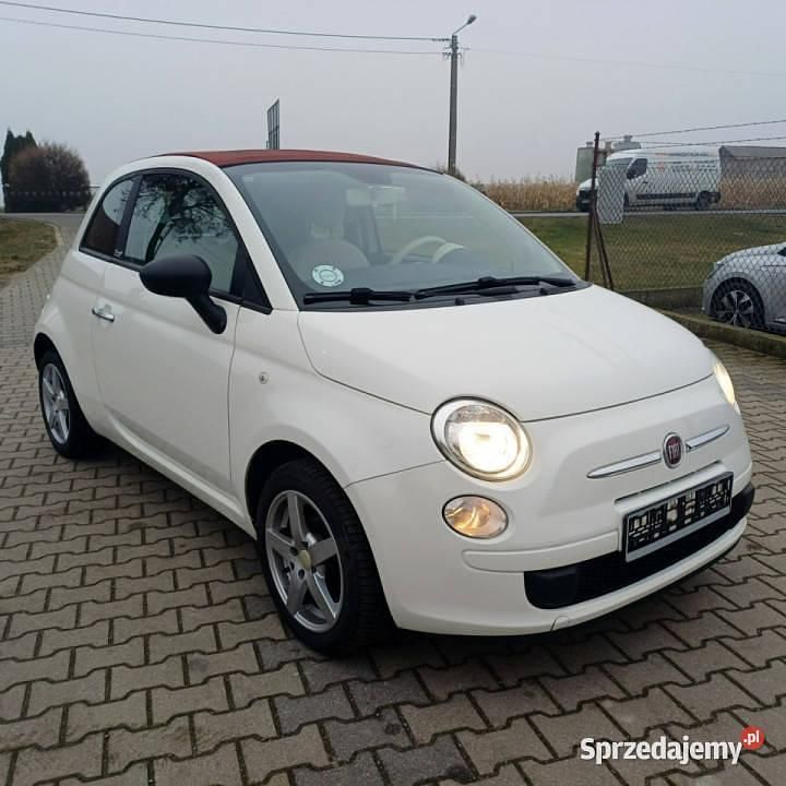 Używany Fiat 500C 2013 Biały Kabriolet