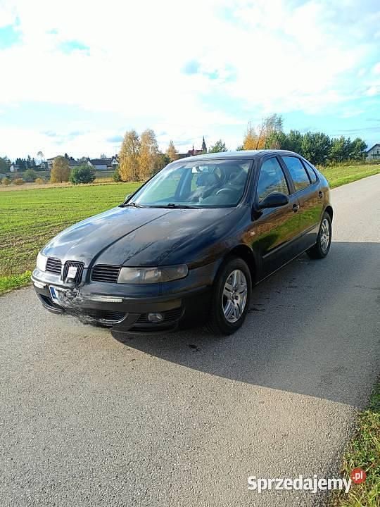 Czarny Używany 2004 Seat Leon Hatchback | 3200 zł (Super Cena) - Obraz 1/4