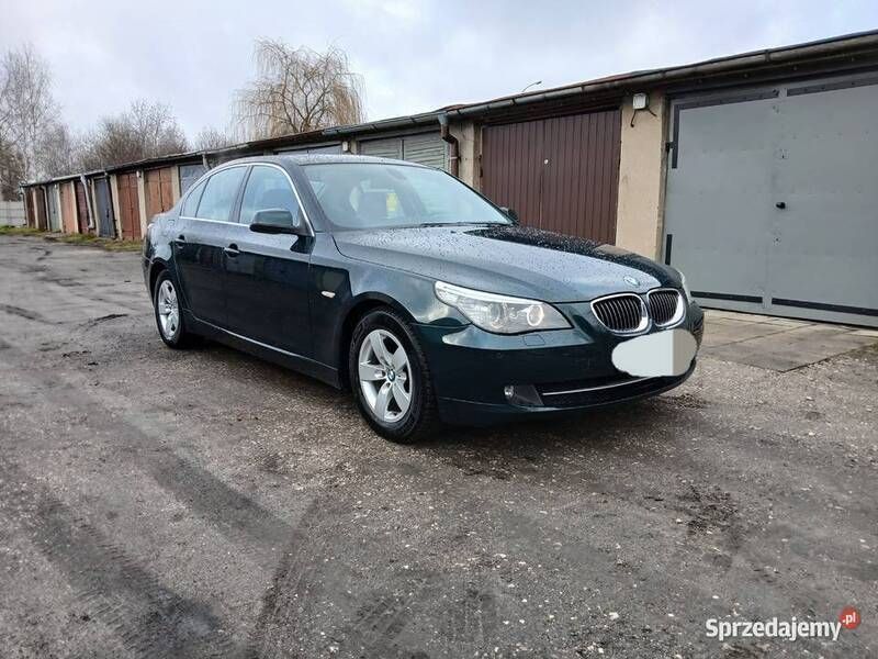 Zielony Używany 2009 BMW 523 Sedan/Limuzyna | 32 900 zł - Obraz 1/4