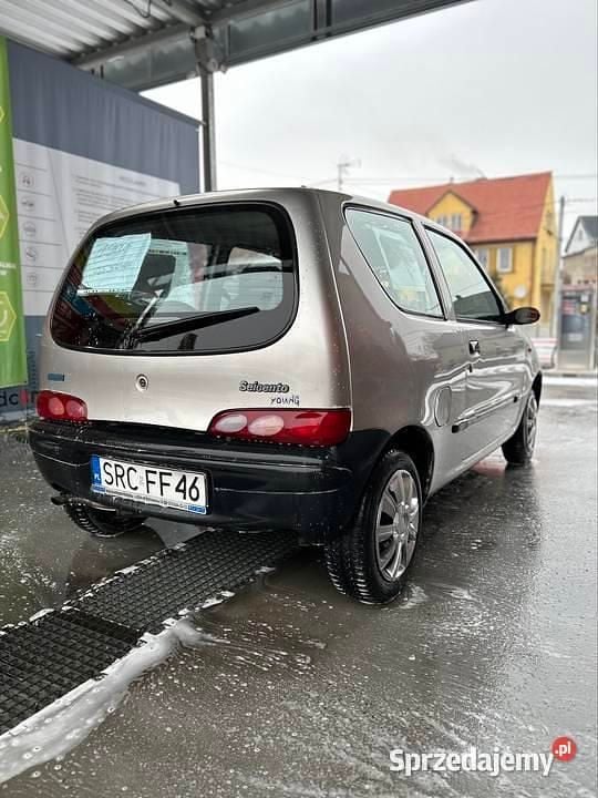 Srebrny Używany 2000 Fiat Seicento Hatchback | 1900 zł (Uczciwa cena) - Obraz 1/2