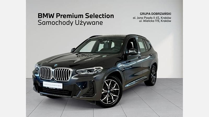 Szary sophisto z brylantowym połyskiem metalizowany Używany 2024 BMW X3 Performance SUV | 214 900 zł (Drogi) - Obraz 1/3