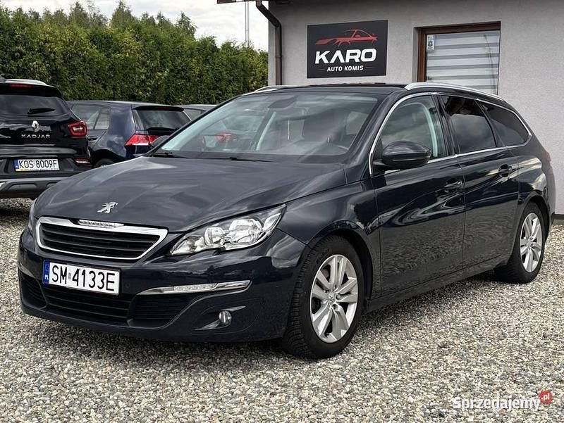 Czarny Używany 2014 Peugeot 308 Kombi | 23 990 zł (Dość drogi) - Obraz 1/4