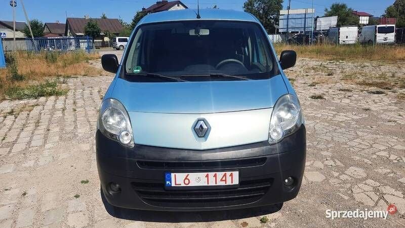 Niebieski Używany 2008 Renault Kangoo Minivan | 12 900 zł (Dobra cena) - Obraz 1/4