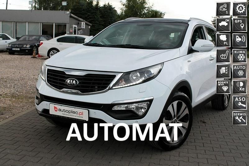 Biały Używany 2014 Kia Sportage 2 SUV | 49 999 zł (Uczciwa cena) - Obraz 1/4