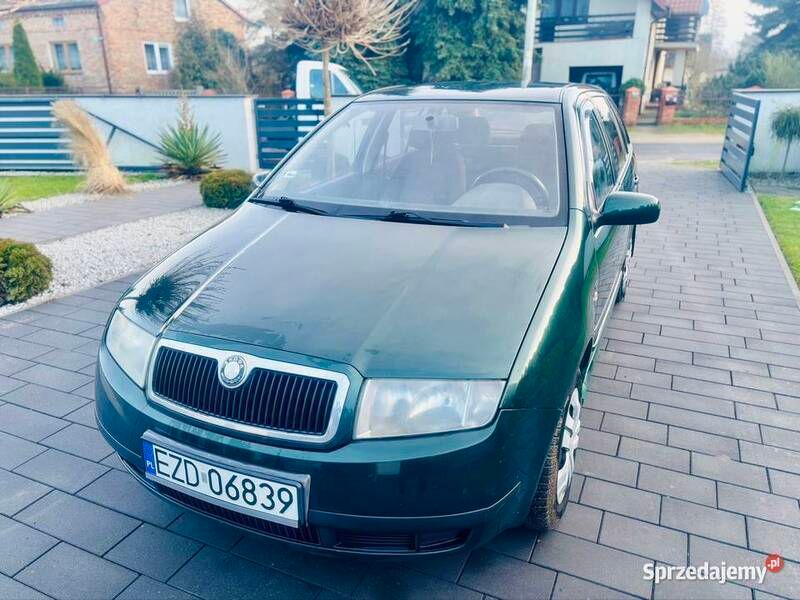 Zielony Używany 2003 Skoda Fabia Kombi | 3600 zł (Uczciwa cena) - Obraz 1/4