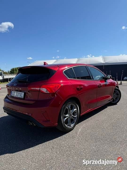 Bordowy Używany 2020 Ford Focus ST Hatchback | 61 500 zł (Dość drogi) - Obraz 1/4