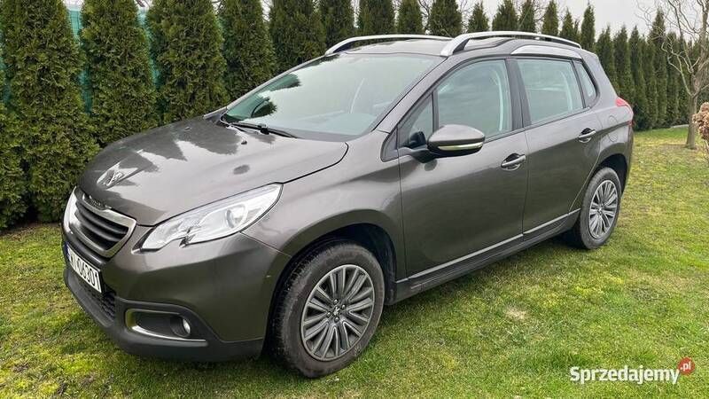 Szary Używany 2016 Peugeot 2008 SUV | 39 000 zł (Dość drogi) - Obraz 1/4