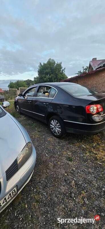 Czarny Używany 2007 VW Passat Sedan/Limuzyna | 4500 zł - Obraz 1/4