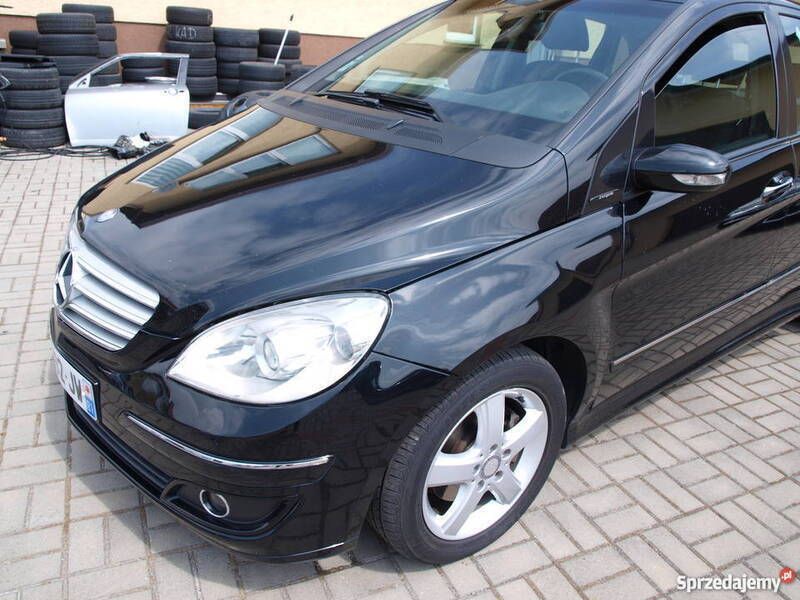 Używany Mercedes B200 Avantgarde 140 KM (102 kW) 2008 Czarny Minivan