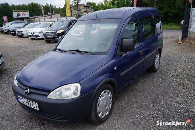 Granatowy Używany 2006 Opel Combo Minivan | 9900 zł - Obraz 1/4