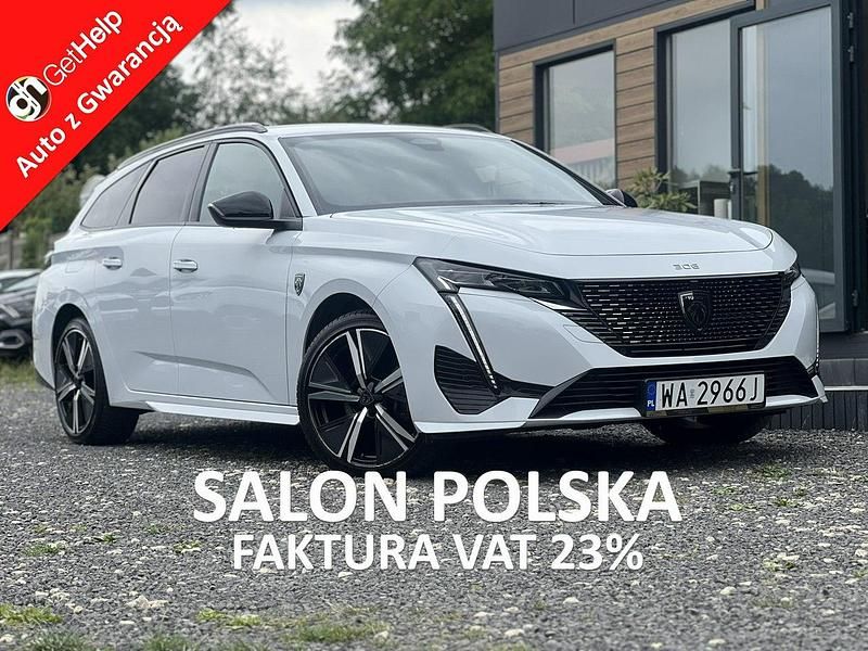 Biały (metalik) Używany 2024 Peugeot 308 Kombi | 88 900 zł - Obraz 1/4
