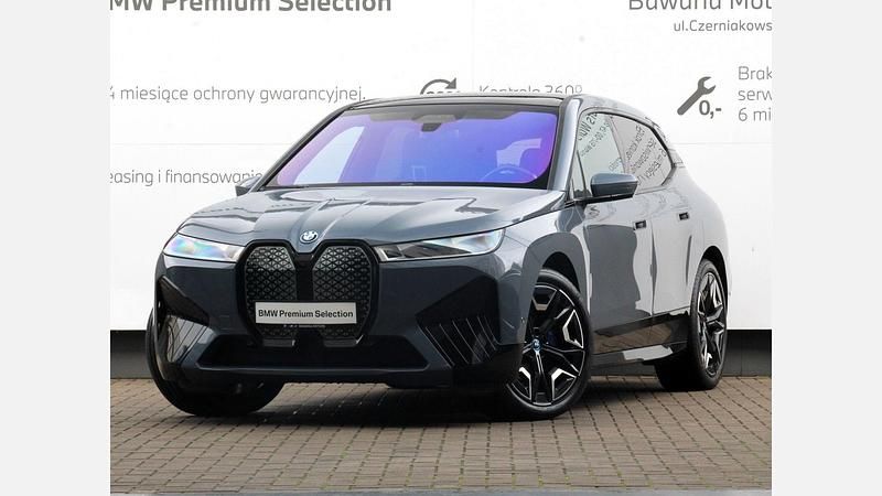 Szary storm bay bmw individual metalizowany Używany 2021 BMW iX Comfort Edition SUV | 179 900 zł - Obraz 1/3