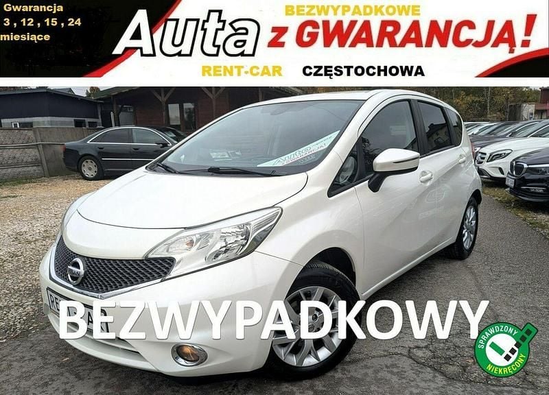 Biały Używany 2014 Nissan Note Minivan | 24 900 zł (Uczciwa cena) - Obraz 1/4