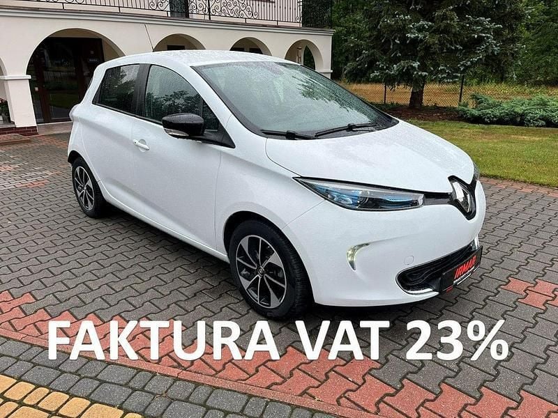 Biały Używany 2018 Renault Zoe Hatchback | 43 000 zł - Obraz 1/4