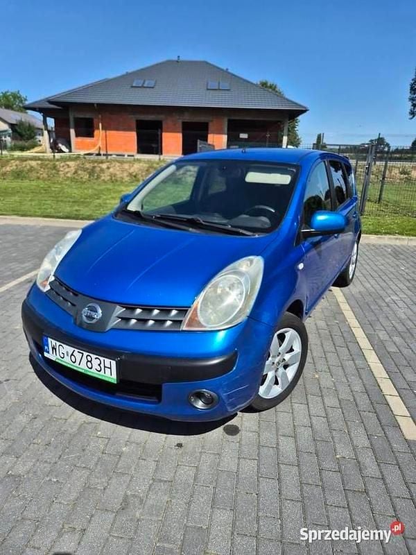 Niebieski Używany 2006 Nissan Note Minivan | 8300 zł (Uczciwa cena) - Obraz 1/4