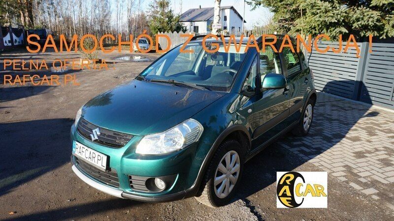 Zielony Używany 2008 Suzuki SX4 Hatchback | 17 999 zł (Uczciwa cena) - Obraz 1/4