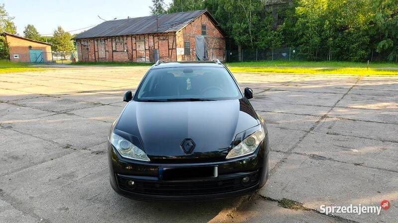 Czarny Używany 2008 Renault Laguna III Kombi | 16 300 zł (Dość drogi) - Obraz 1/4
