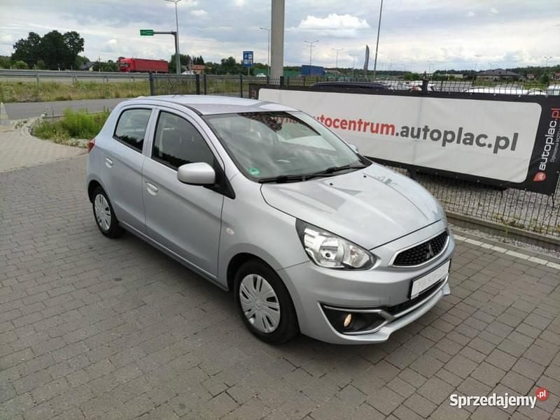 Niebieski Używany 2018 Mitsubishi Space Star Hatchback | 19 500 zł (Uczciwa cena) - Obraz 1/4