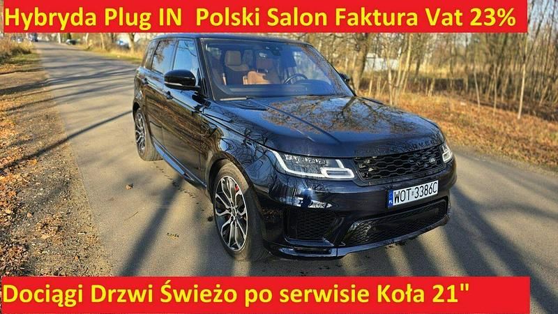 Niebieski Używany 2020 Land Rover Range Rover Sport SUV | 178 350 zł - Obraz 1/4