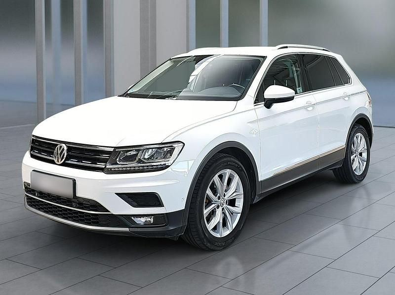 Biały Używany 2019 VW Tiguan Highline SUV | 90 000 zł (Uczciwa cena) - Obraz 1/4
