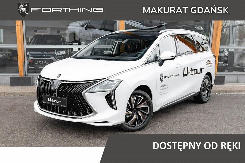 Biały (metalik) Używany 2024 Forthing Yacht/4 U-Tour Minivan | 155 300 zł - Obraz 1/4