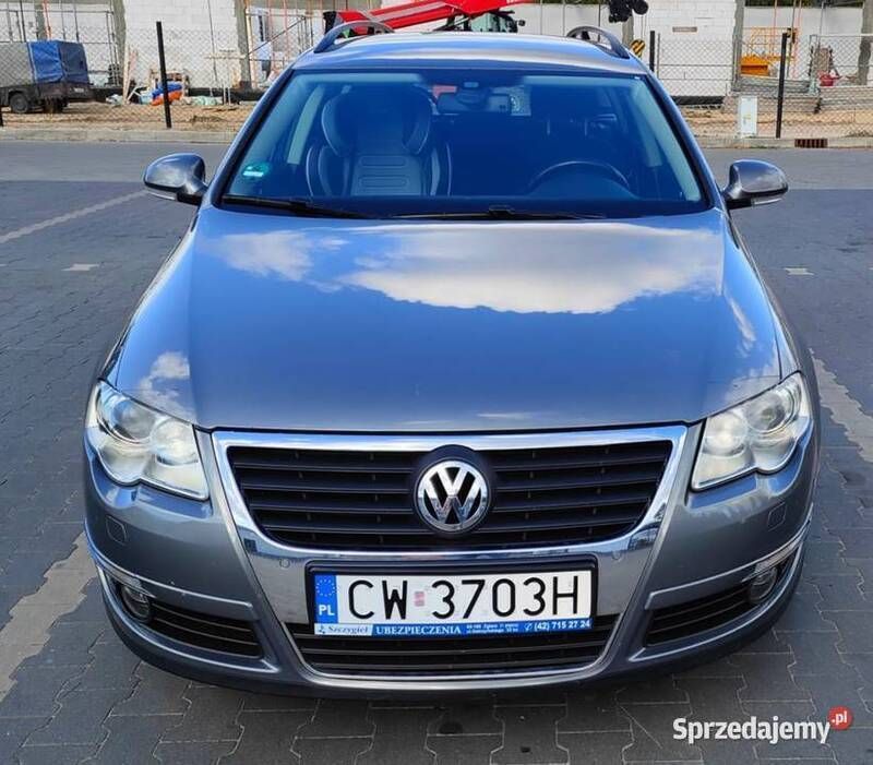Szary Używany 2008 VW Passat Kombi | 14 900 zł (Uczciwa cena) - Obraz 1/4