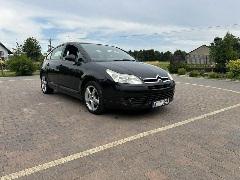 Czarny Używany 2005 Citroën C4 Hatchback | 6800 zł (Uczciwa cena) - Obraz 1/4