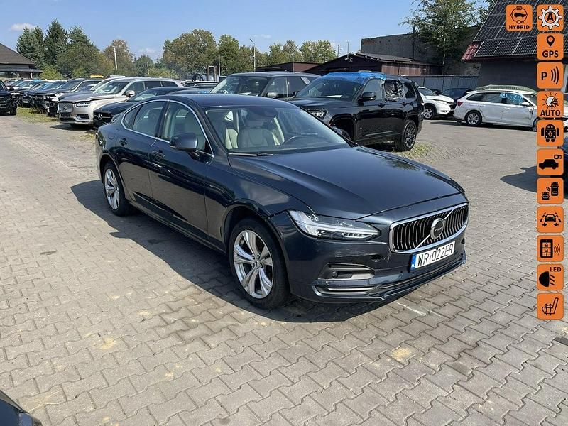 Niebieski ciemny (metalik) Używany 2020 Volvo S90 Sedan/Limuzyna | 69 900 zł - Obraz 1/4