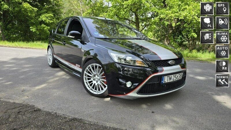 Czarny Używany 2008 Ford Focus ST Hatchback | 29 900 zł - Obraz 1/4
