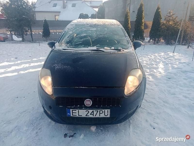 Używany Fiat Grande Punto 2006 Granatowy Hatchback