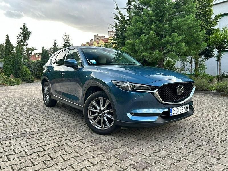 Niebieski (metalik) Używany 2019 Mazda CX-5 SUV | 87 000 zł (Uczciwa cena) - Obraz 1/4