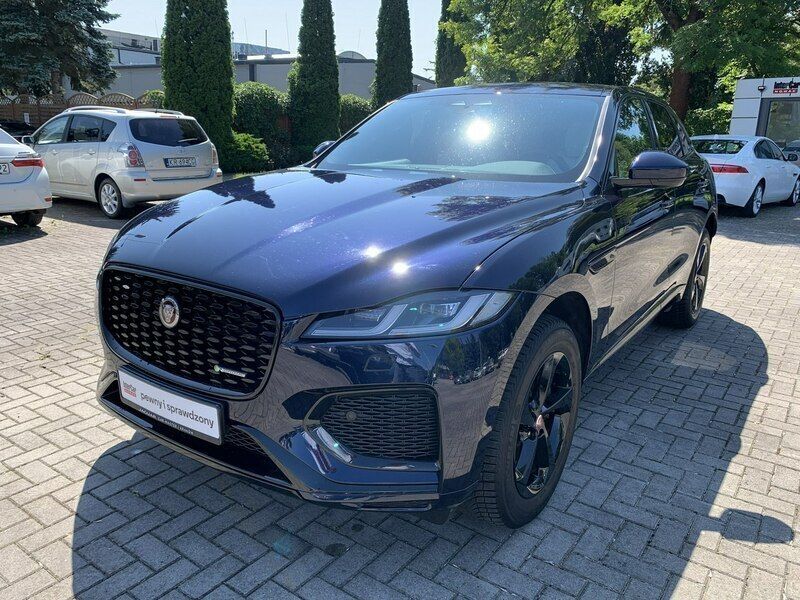 Niebieski Używany 2022 Jaguar F-Pace SUV | 259 899 zł - Obraz 1/4