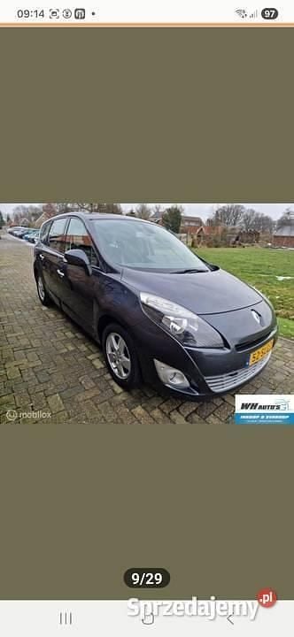 Grafitowy Używany 2011 Renault Grand Scénic III Minivan | 20 800 zł (Uczciwa cena) - Obraz 1/4