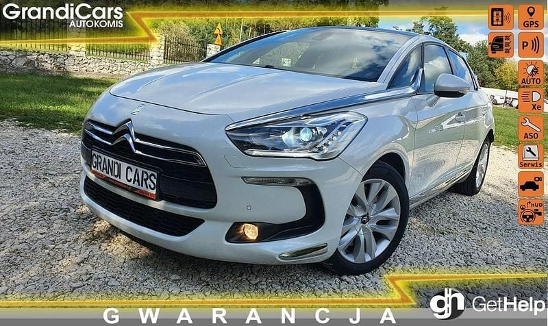 Biały Używany 2015 Citroën DS5 Hatchback | 43 900 zł (Dobra cena) - Obraz 1/4