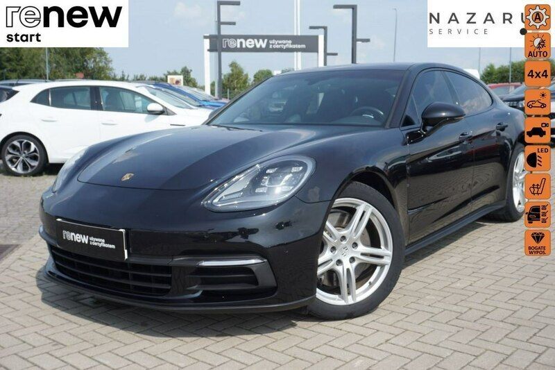 Czarny (metalik) Używany 2019 Porsche Panamera Sedan/Limuzyna | 364 900 zł - Obraz 1/4