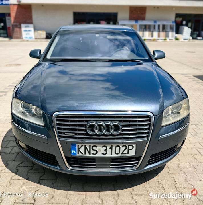 Używany Audi A8 2007 Grafitowy Sedan/Limuzyna