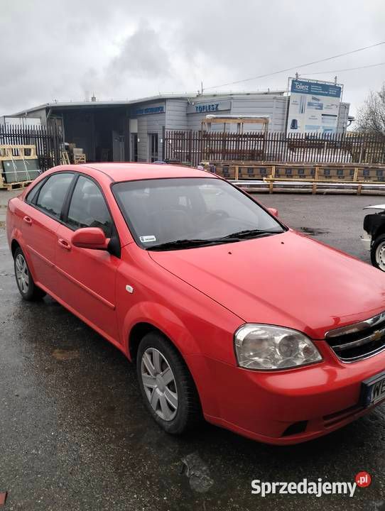 Używany Chevrolet Lacetti 2007 Czerwony Sedan/Limuzyna