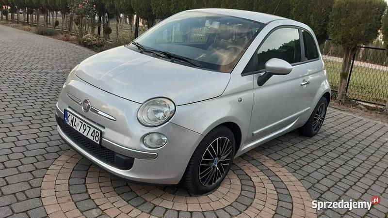 Niebieski Używany 2011 Fiat 500 | 13 600 zł (Uczciwa cena) - Obraz 1/4