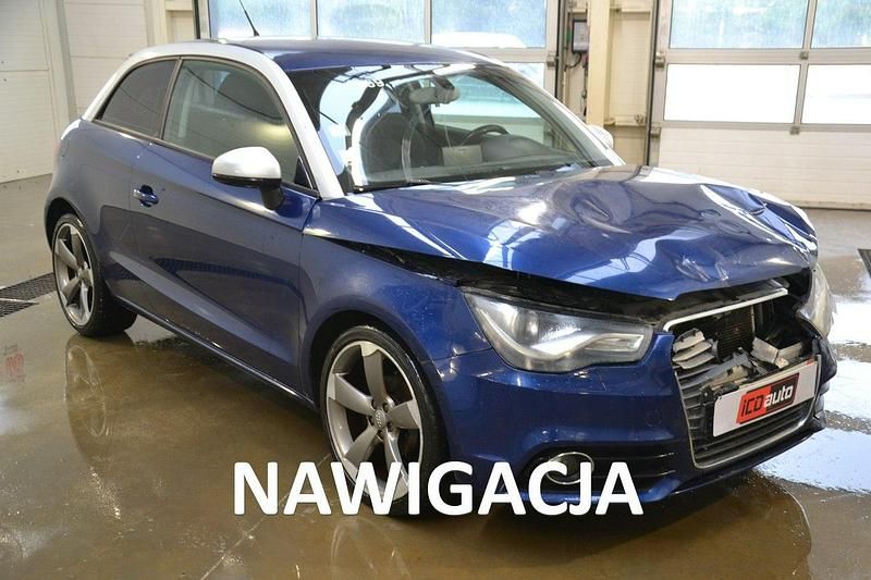 Niebieski Używany 2011 Audi A1 Hatchback | 11 500 zł - Obraz 1/4
