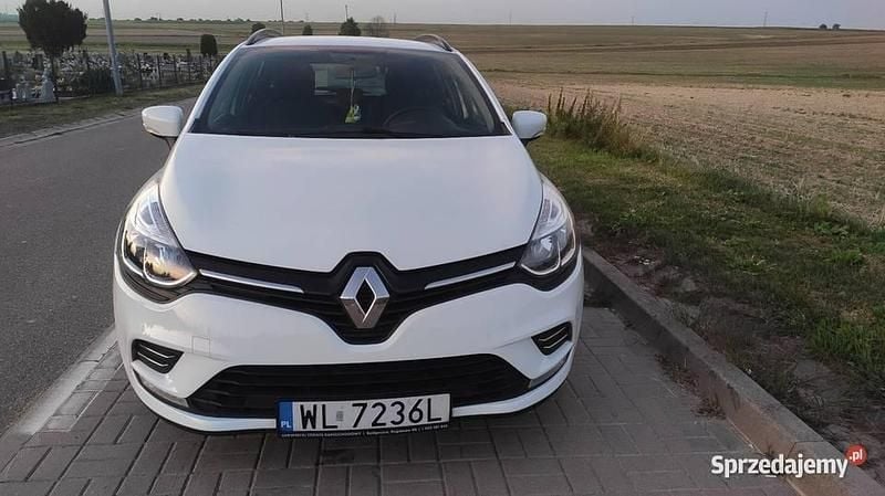 Biały Używany 2018 Renault Clio GrandTour Kombi | 25 000 zł (Uczciwa cena) - Obraz 1/4