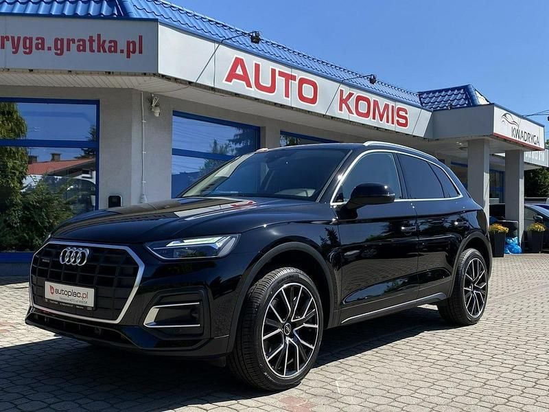 Czarny Używany 2020 Audi Q5 Sport SUV | 111 300 zł (Super Cena) - Obraz 1/4