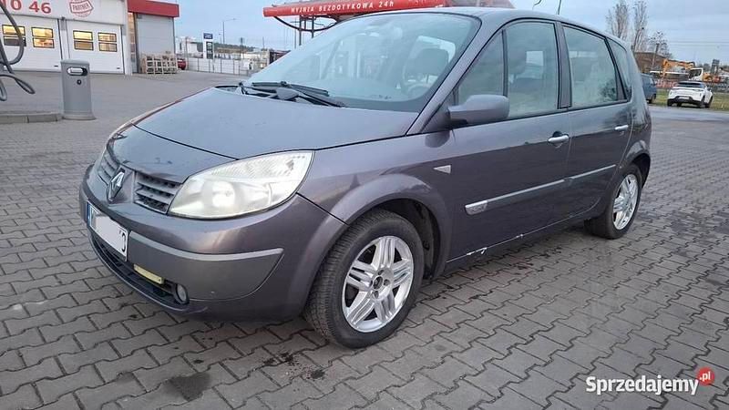 Grafitowy Używany 2004 Renault Scénic Minivan | 5500 zł (Uczciwa cena) - Obraz 1/4