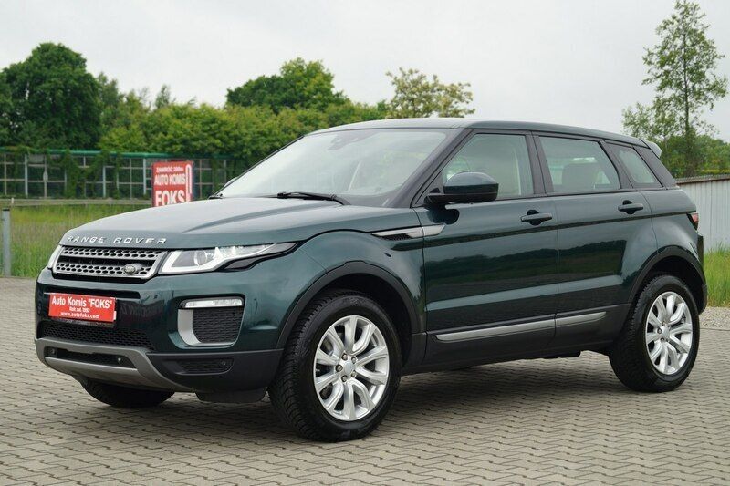 Zielony Używany 2016 Land Rover Range Rover evoque SUV | 67 900 zł (Uczciwa cena) - Obraz 1/4