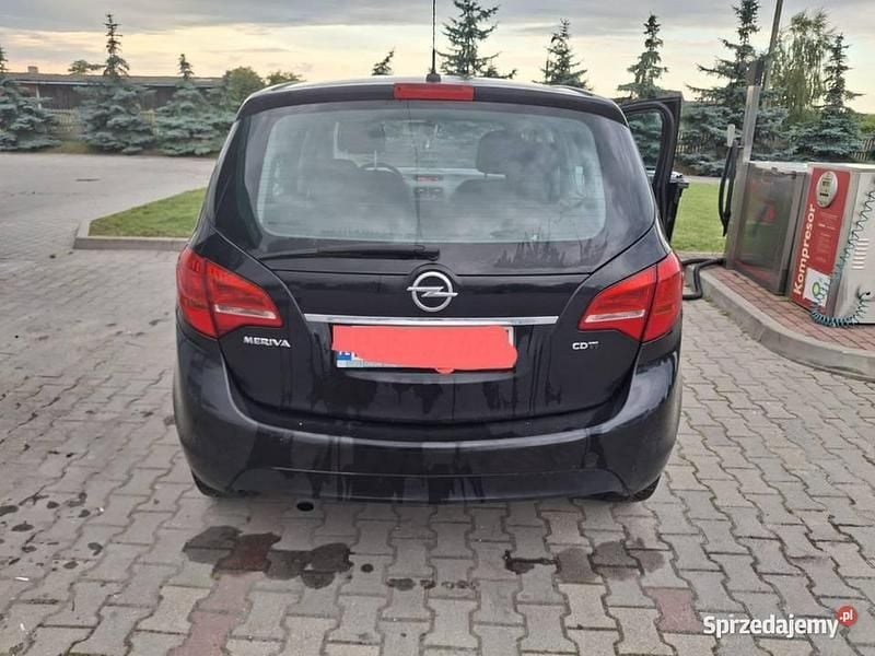 Czarny Używany 2012 Opel Meriva Minivan | 7000 zł (Super Cena) - Obraz 1/4