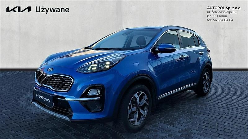 Niebieski Używany 2019 Kia Sportage SUV | 99 900 zł - Obraz 1/1