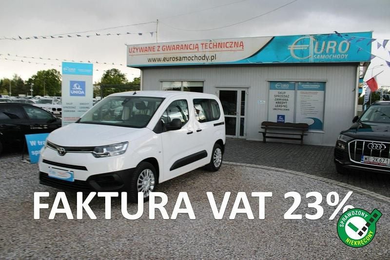 Biały Używany 2020 Toyota Proace City City Van | 38 536 zł - Obraz 1/4