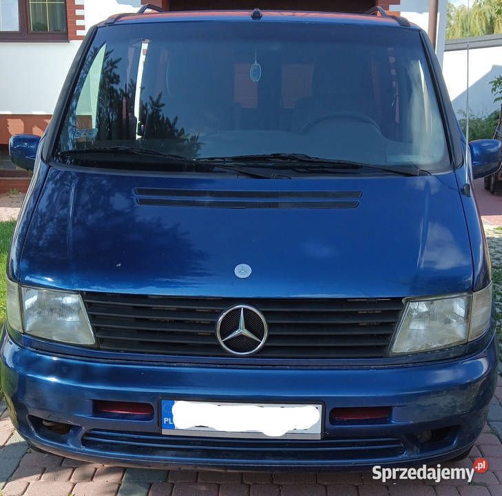 Niebieski Używany 1999 Mercedes Vito Minivan | 22 900 zł - Obraz 1/4