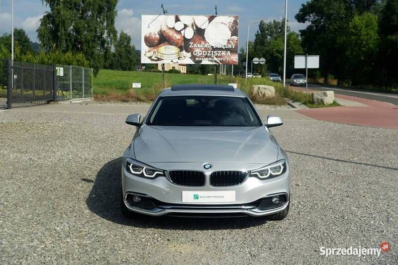 Srebrny Używany 2019 BMW 420 Gran Coupé Coupe | 85 900 zł - Obraz 1/4
